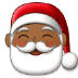 🎅🏾 Santa Claus: medium-dark skin tone display on Samsung